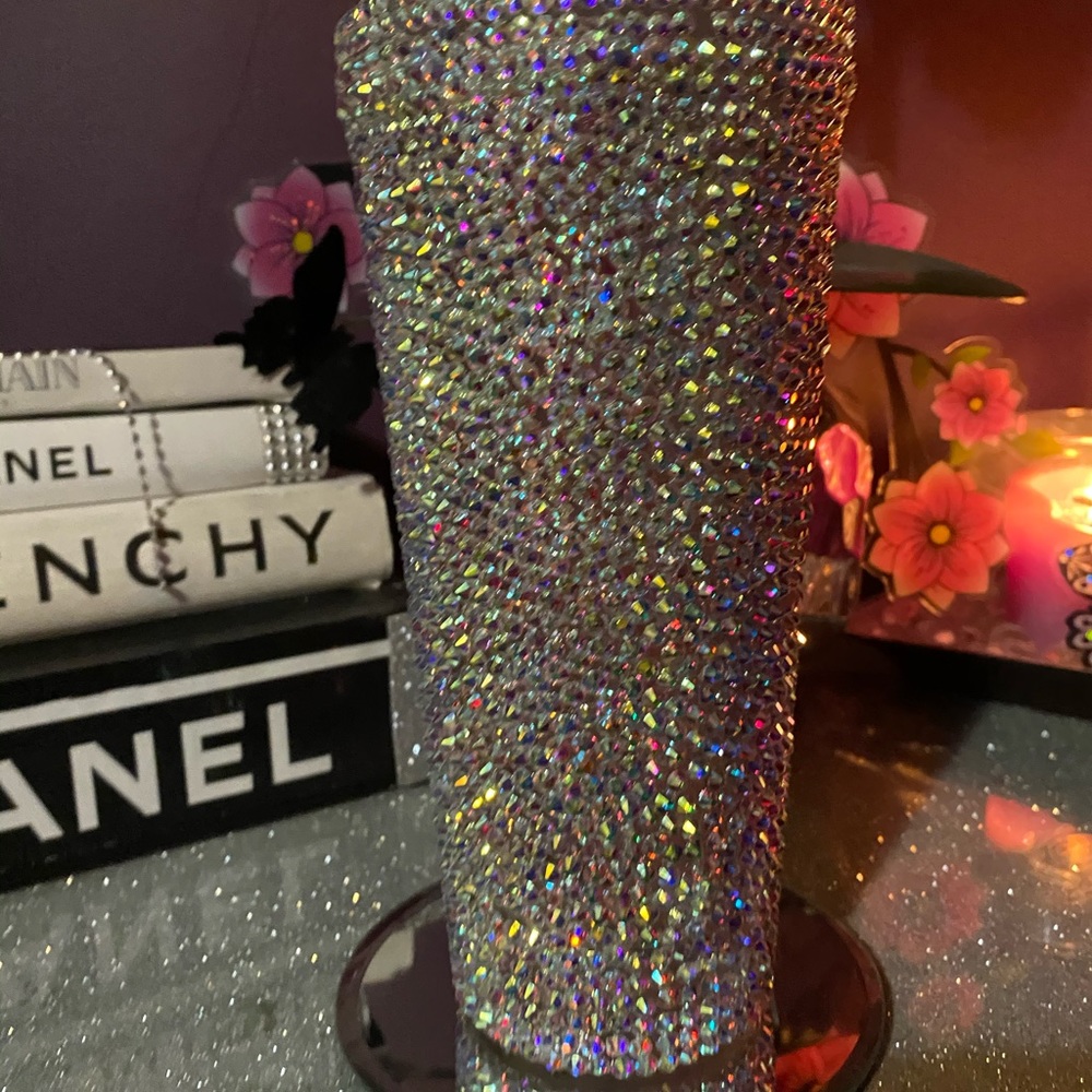 Rhinestone tumbler